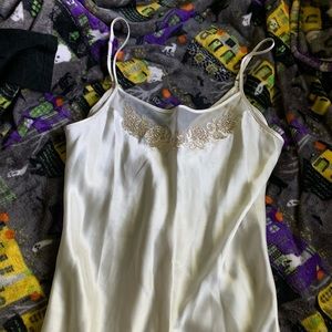 Long lingerie lounge dress